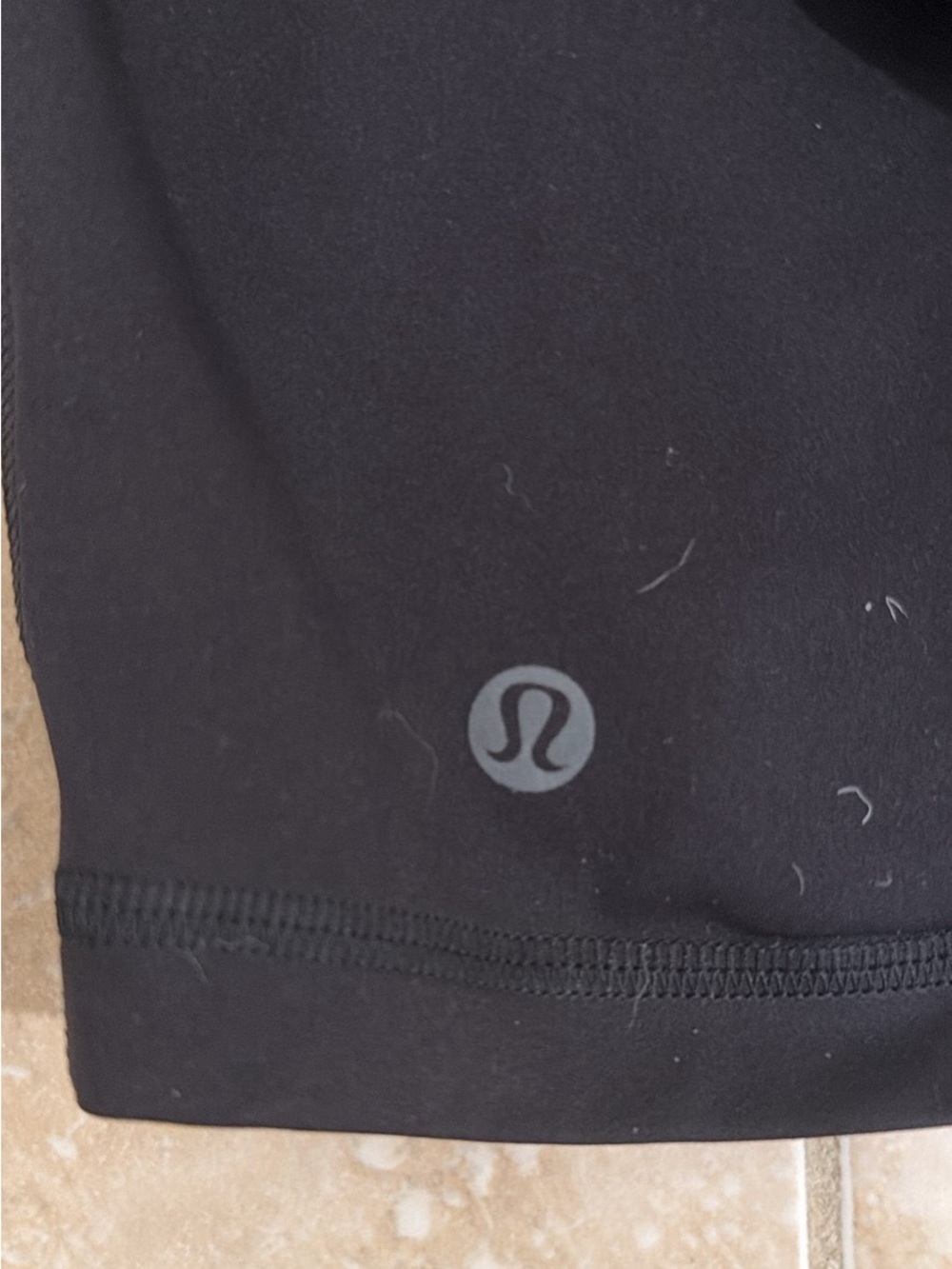 Lululemon 2 in 1 fast and free black biker shorts size 6 - Picture 4 of 6
